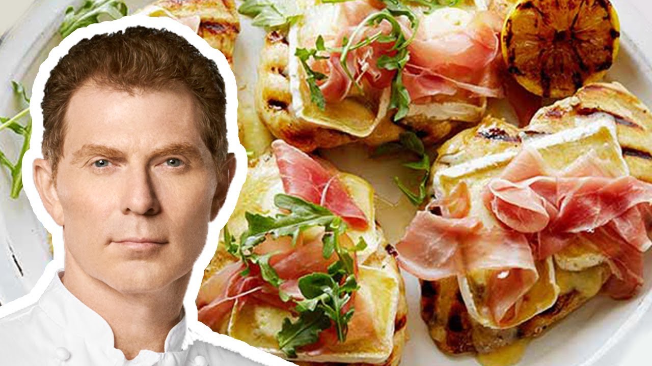 Bobby Flay Makes Grilled Chicken Cordon Bleu | Grill It! with Bobby Flay | Food Network
