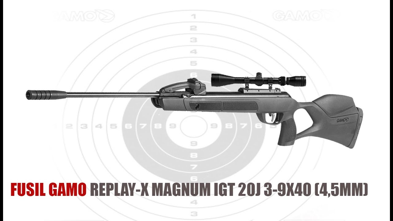 ✅ Gamo Replay-X Magnum IGT 20j - carabina/escopeta de balines (plomo)