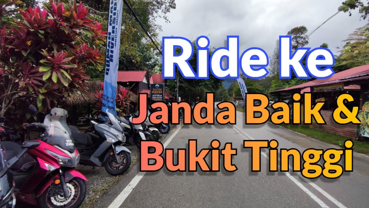 Ride Janda Baik & Bukit Tinggi | Kabus Macam Oversea #motovlogger #scooter #momengadget #motovlog
