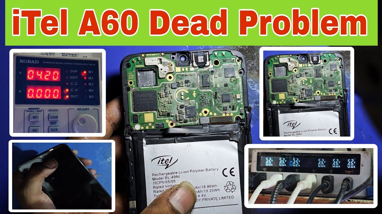 iTel A60 Dead Problem 100% Solution ||  बंद मोबाइल को कैसे चालू किया जाए इस वीडियो को फुल देखिए