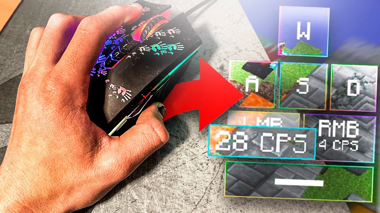 28 CPS BUTTERFLYCLICK | Mouse & Keyboard sounds [4K 60FPS]