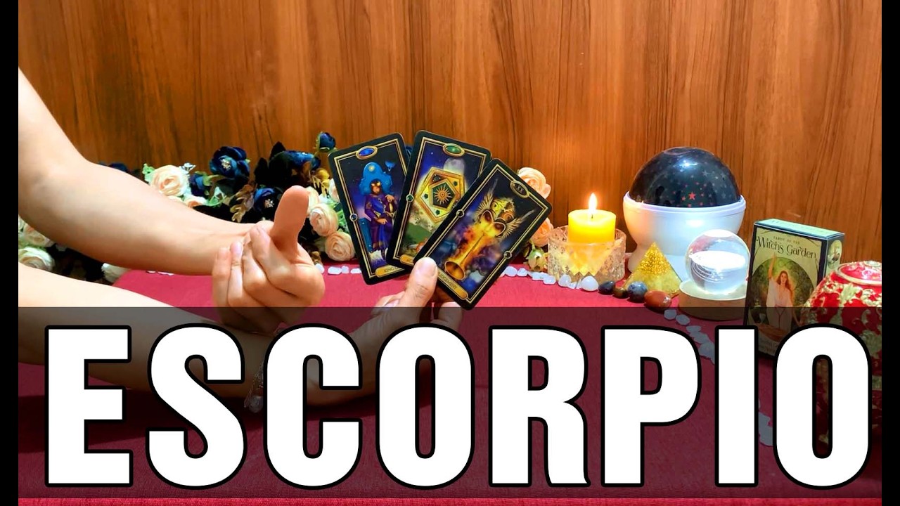 ESCORPIO UNA LLAMADA DECISIVA LLEGA PRONTO UNA NOTICIA MARAVILLOSA SE ACERCA!LA JUSTICIA TE FAVORECE