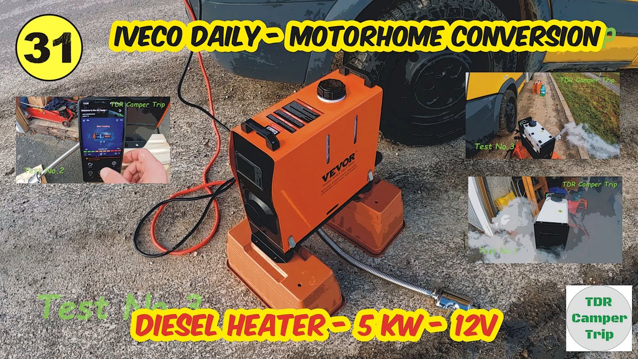 IVECO Daily Conversion - What IMPROVEMENTS does the DIESEL HEATER with PHONE APP have?
