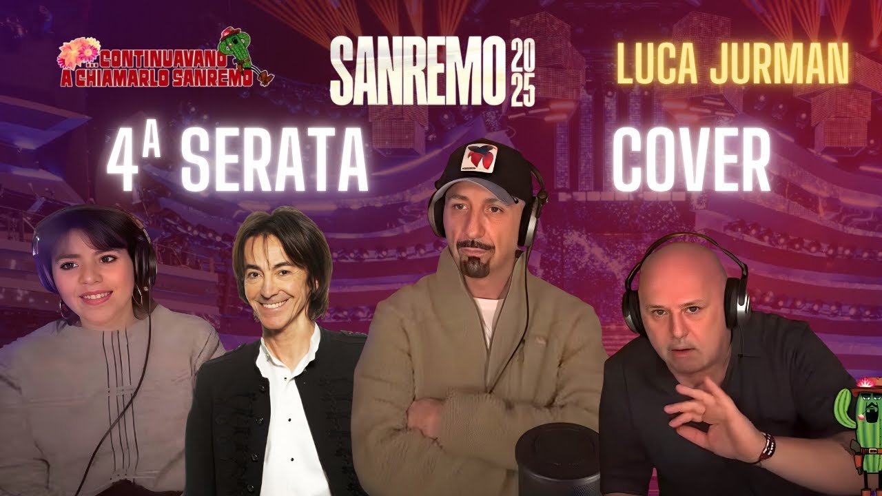 ep.4 - Reaction Sanremo 2025 Maximilian Rio, Alberto Fortis, Varini, Balestra, Gigli, Chiarablue