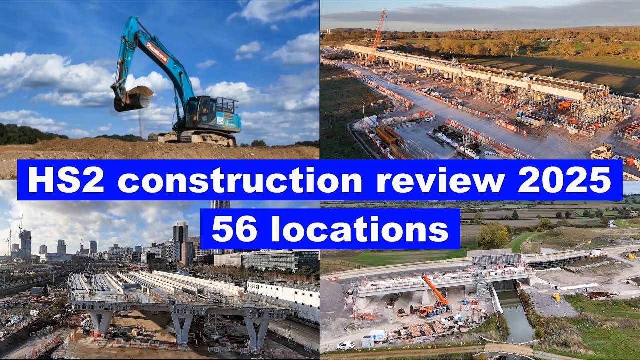 HS2 construction review 2025 Chiltern tunnel to Birmingham