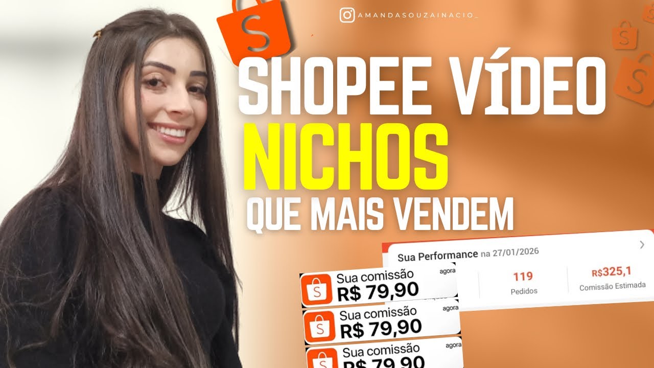 SHOPEE VÍDEO - Os NICHOS que mais VENDEM como afiliado 