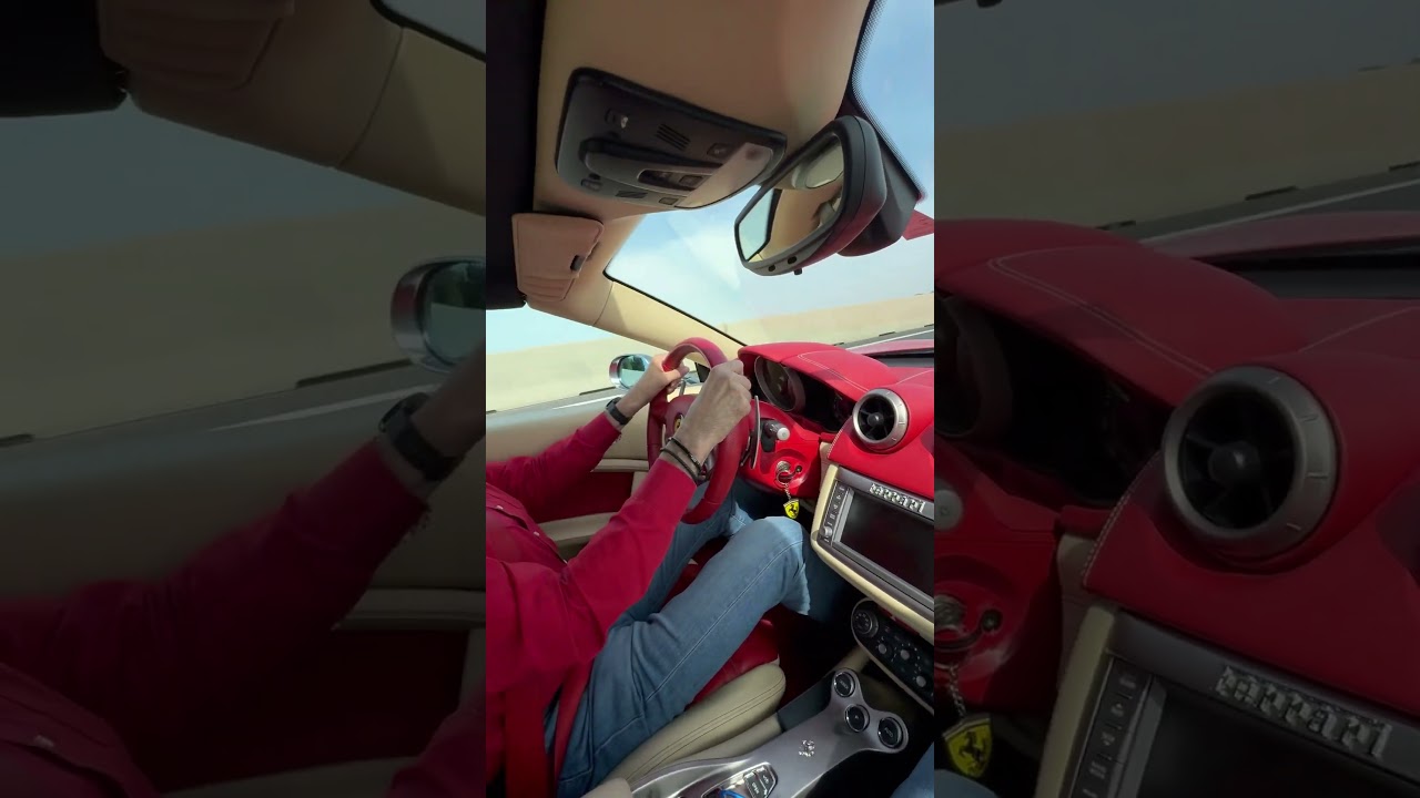Ferrari California Sound - leider nur begrenzt möglich auf Österreichs Autobahnen😏