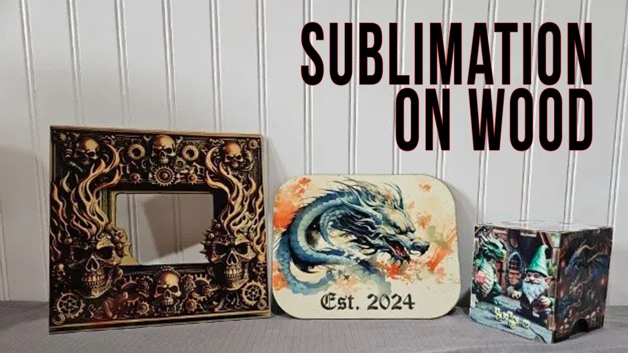 Sublimation on wood