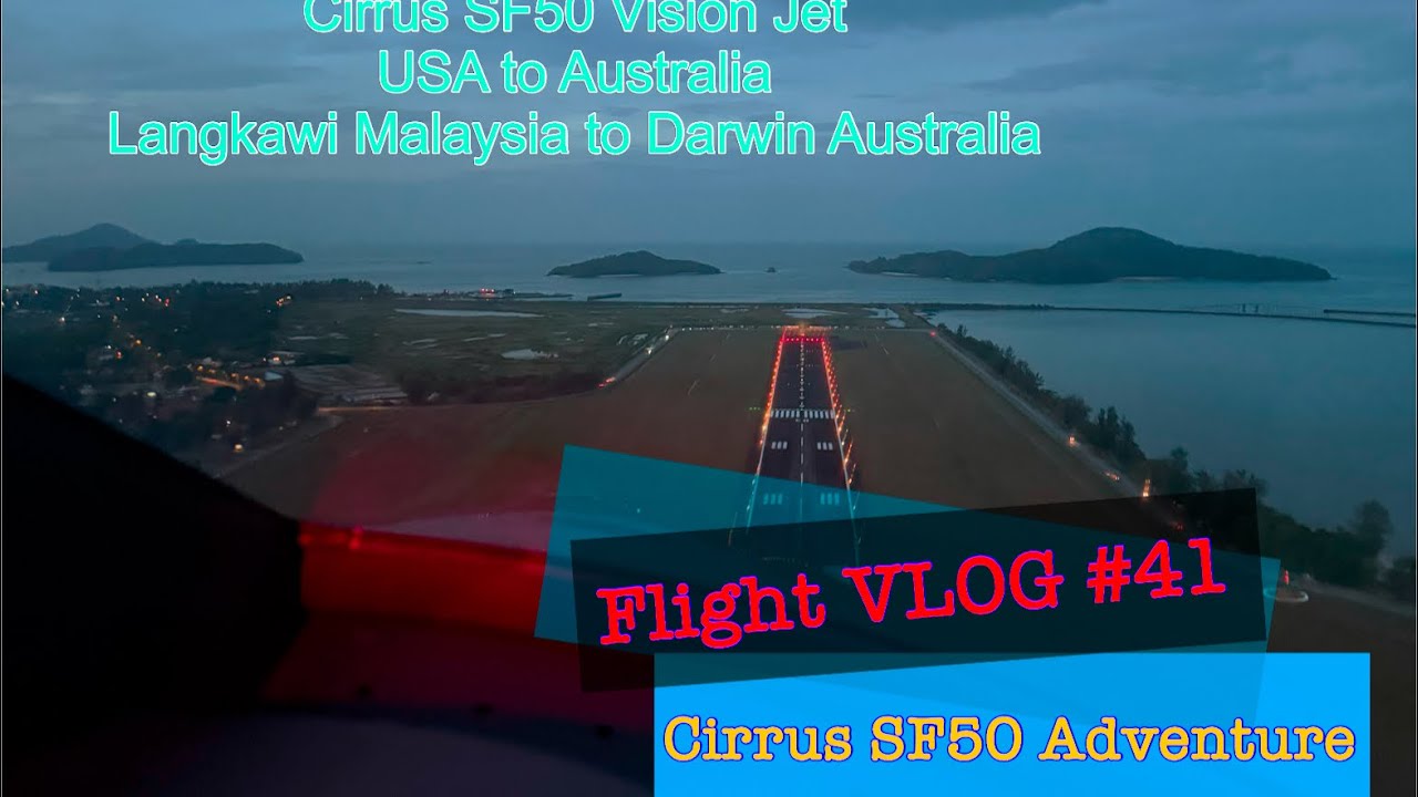 Cirrus SF50 Vision Jet 2025 года: снова из США в Австралию. Часть 5. Flight VLOG №41