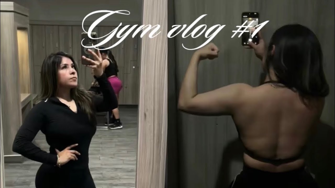 Gym vlog. Come along with me to do upper body ✨