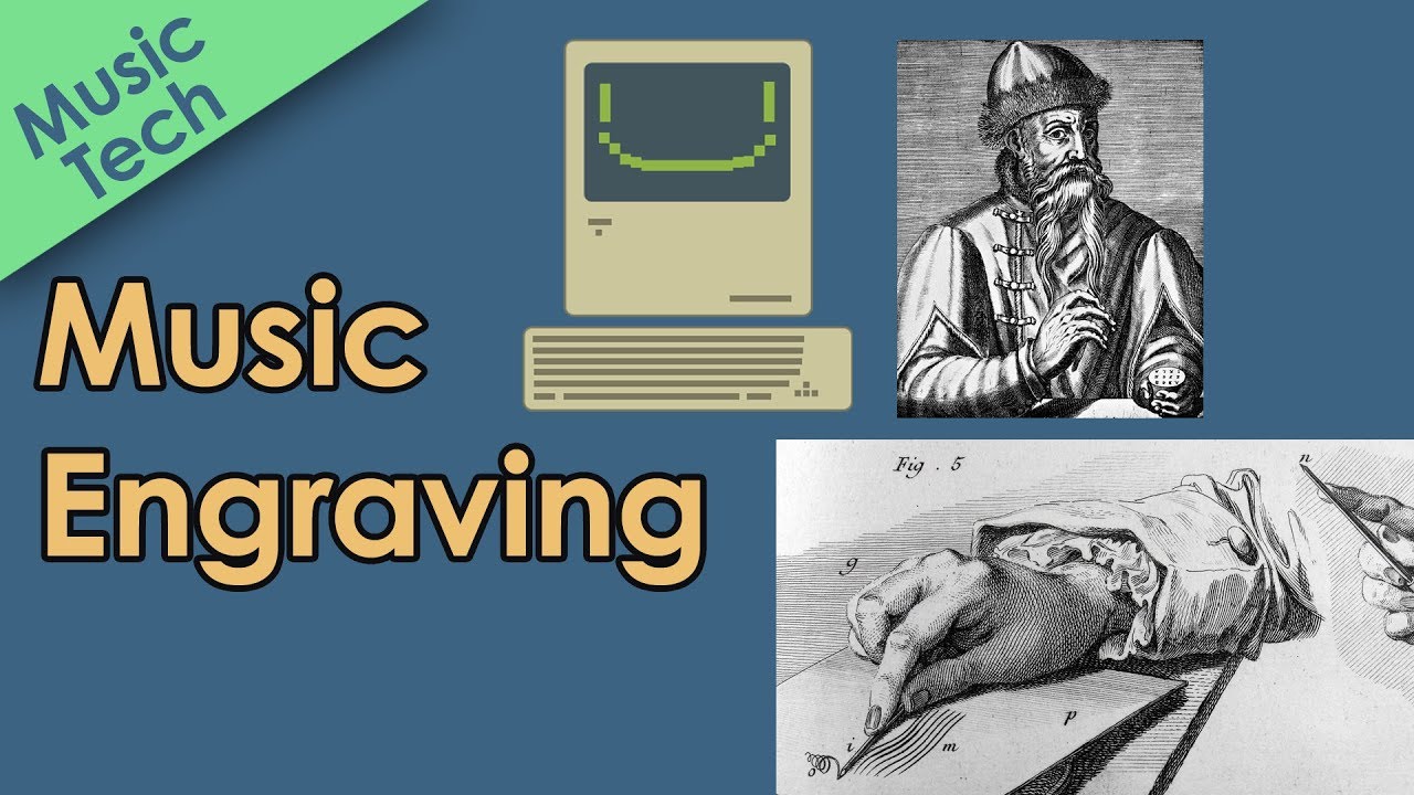 Music Engraving - How Music was Made Before Computers