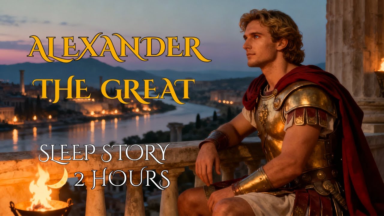 Alexander the Great: A Conqueror's Dream, Told Calmly | 2 Hour Bedtime History for Sleep
