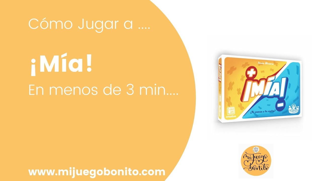 Cómo jugar a ¡Mía! en menos de 3 minutos - Juego de Tranjis Games