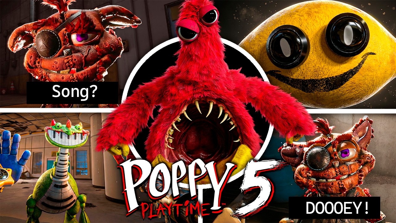 Poppy Playtime 5 - All HIDDEN Secrets