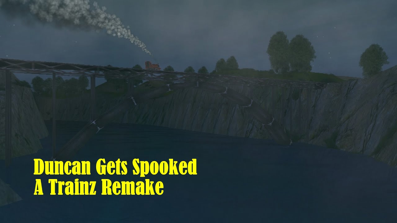 Duncan Gets Spooked: A Trainz Remake