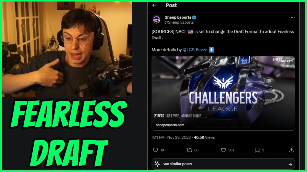 Is Fearless Draft The FUTURE Of LoL?