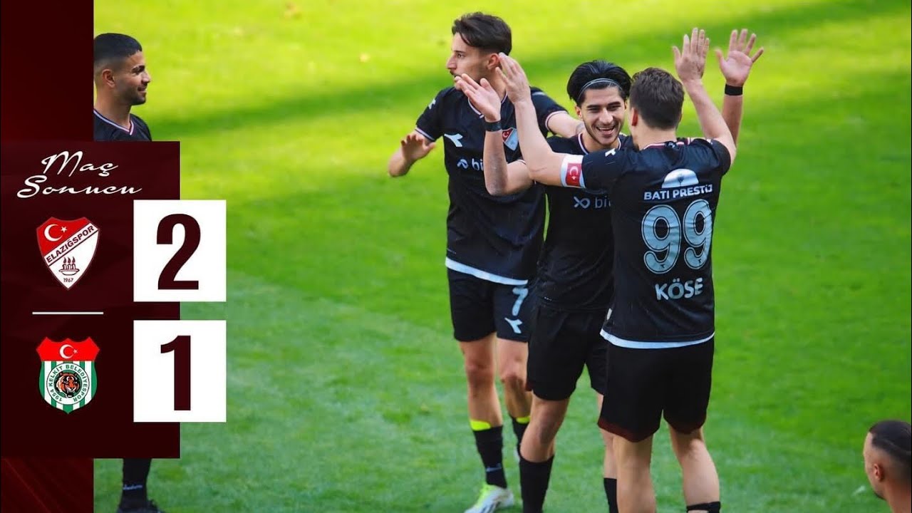 Elazığspor’umuz 2-1 Kelkit Hürriyetspor | Maç Özeti #tff3lig