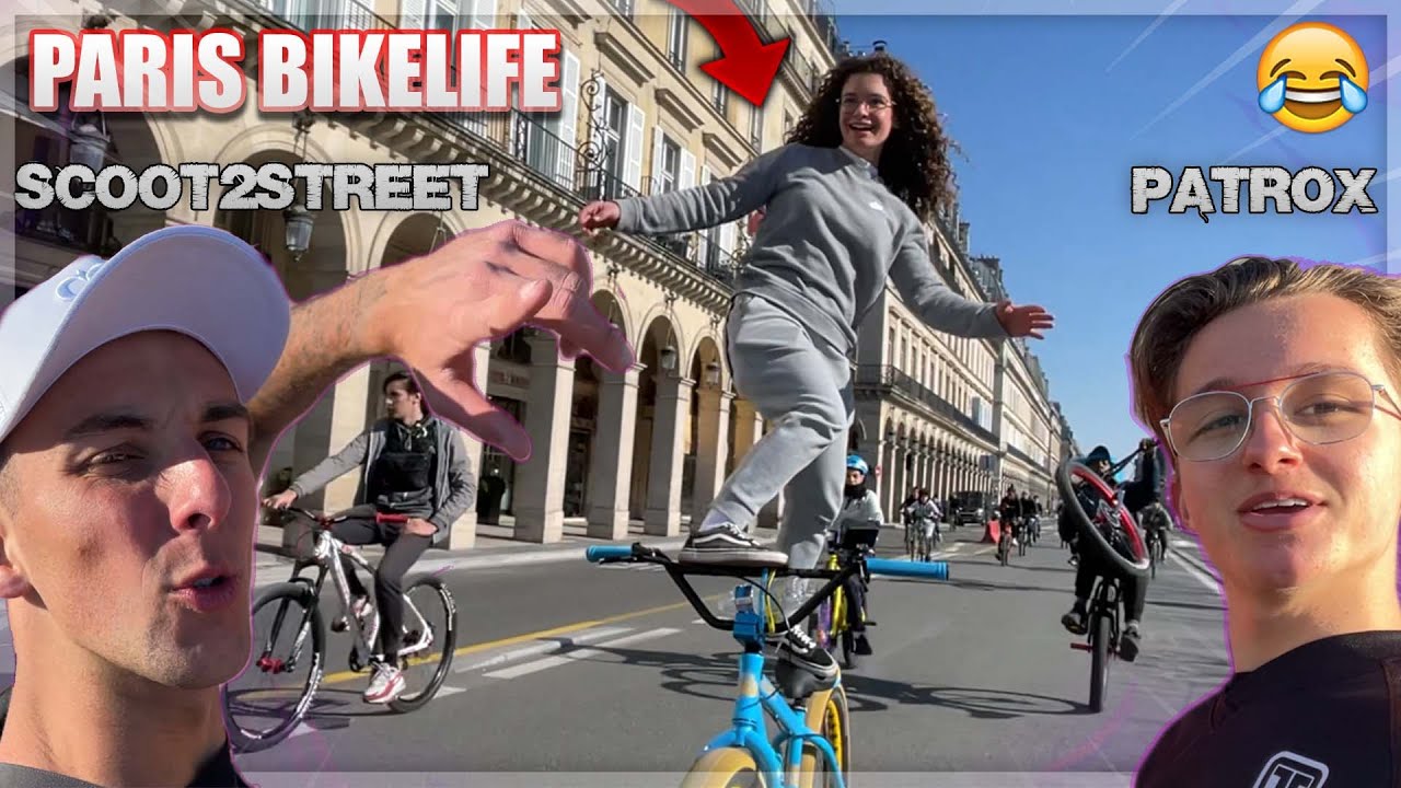 UNE JOURNÉE AVEC SCOOT2STREET DANS PARIS ! il tombe 😅