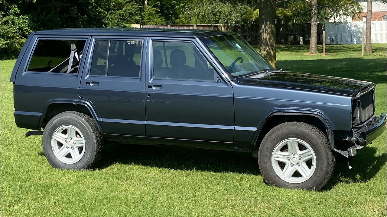 2001 jeep xj paint job