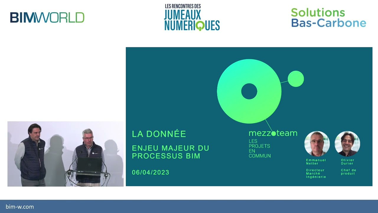 [BIM WORLD] La donnée, enjeu majeur du processus BIM