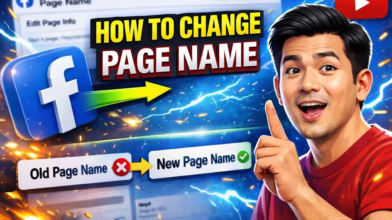 របៀបប្តូរឈ្នះផឹក(how to change page name)