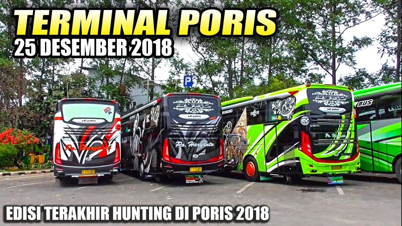 SPESIAL LIBURAN | Akhir Tahun di Terminal Bis Poris Tangerang