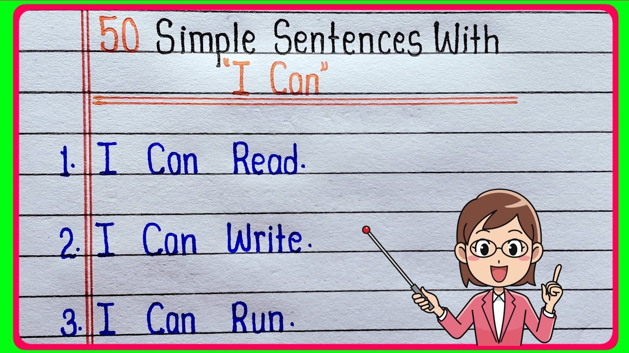 Simple Sentences With 