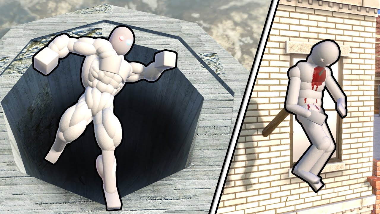 Euphoria NPC Ragdolling in Realistic Simulation | Overogrowth