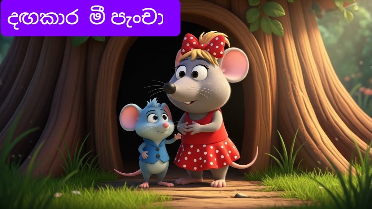 දඟකාර මී පැංචා | සිංහල කාටූන් | සිංහල කතන්දර | sinhala cartoon
