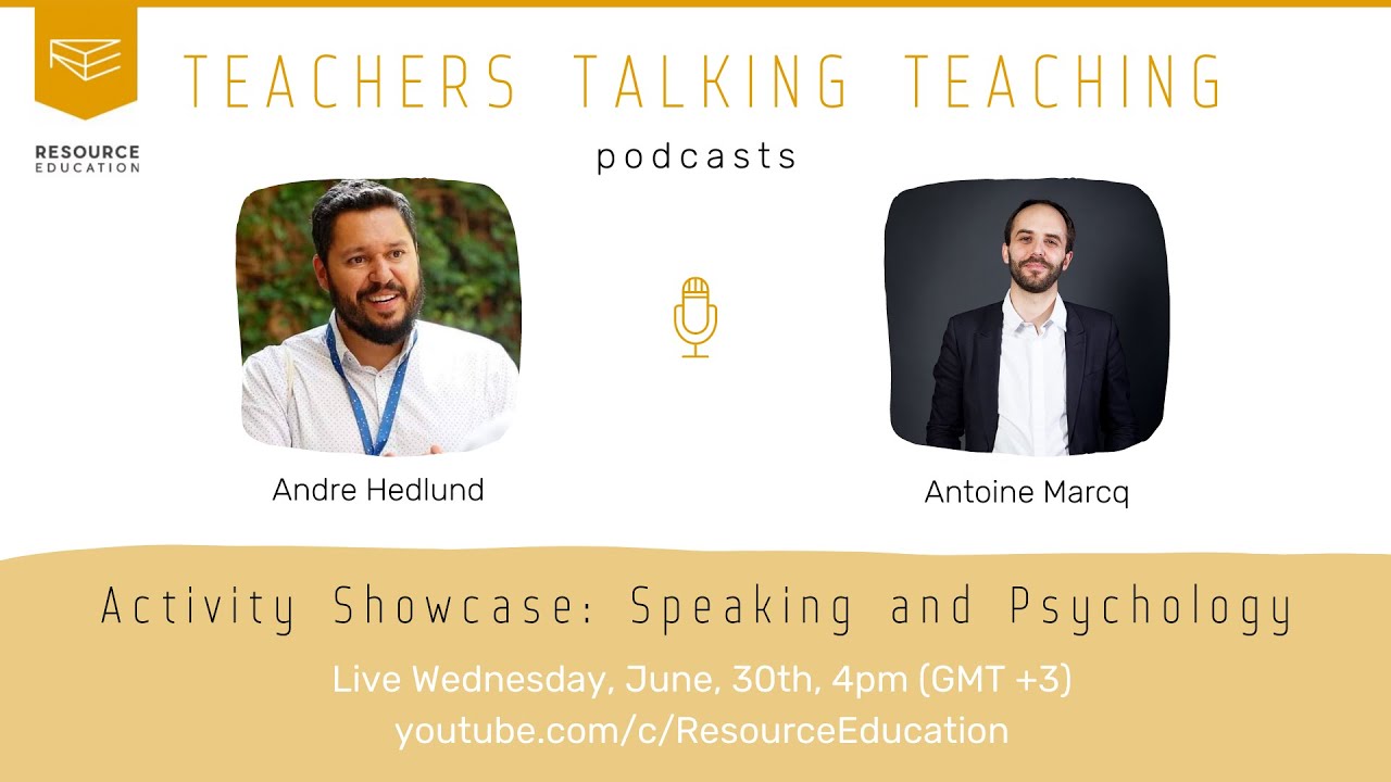 Live Stream Activity Showcase and the Learning Cosmos Andre Hedlund and Antoine Marcq