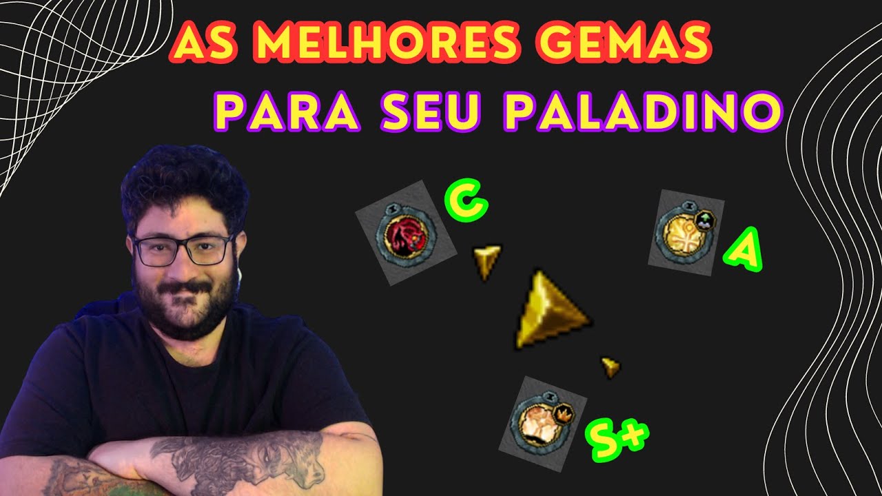 Guia das melhoras GEMAS pro seu PALADINO | Tibia | 2024