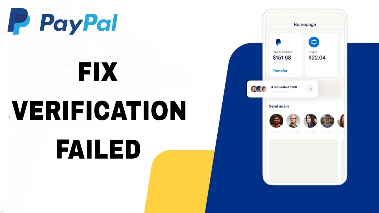 How To Fix And Solve Verification Failed  On PayPal App | Final Solution