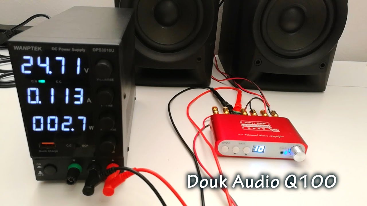 Nobsound mini Amp powered by Wanptek Voltage Regulator