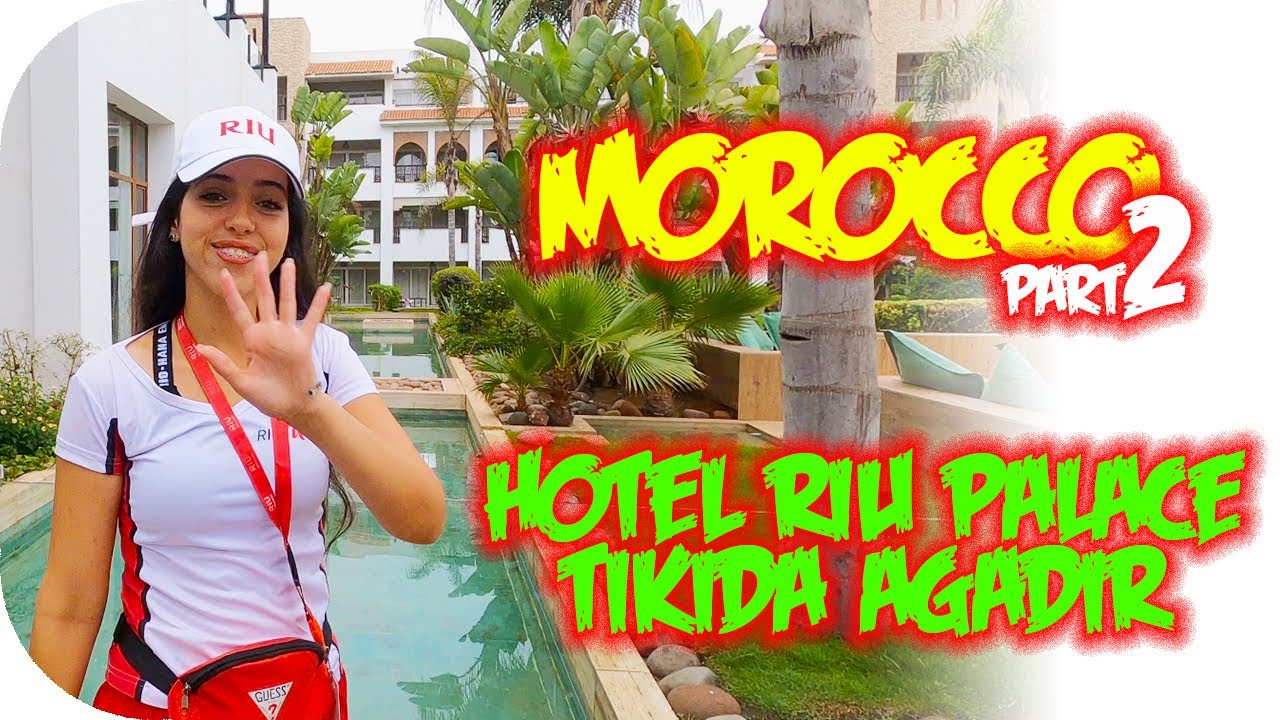 Hotel Riu Palace Tikida Agadir, Morocco. Resort Review part 2. Agadir Beach, resort grounds & pool.
