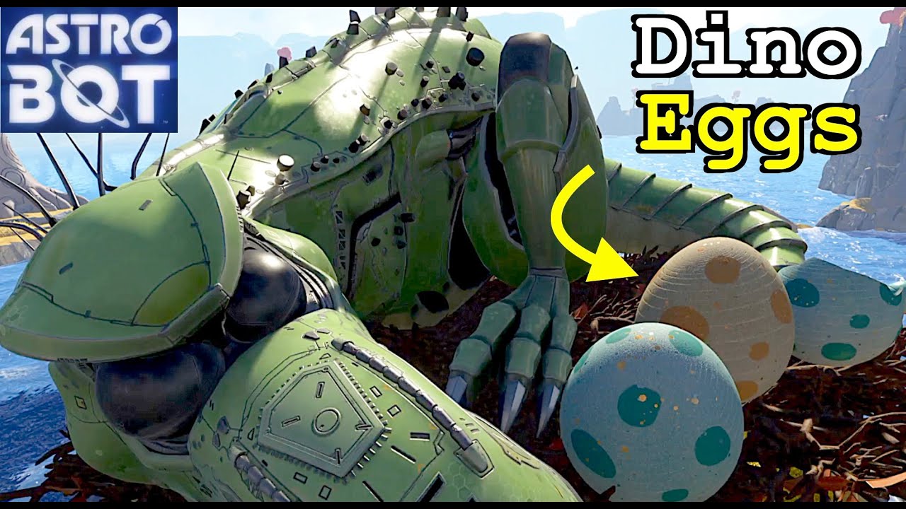 Astro Bot: Dino Eggs (Handhold Havoc)