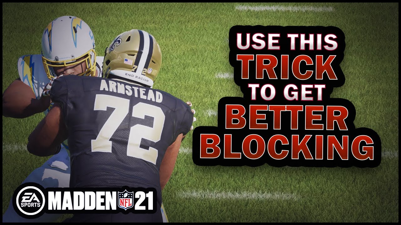 Use this Trick to Get Better Blocking in Madden 21!