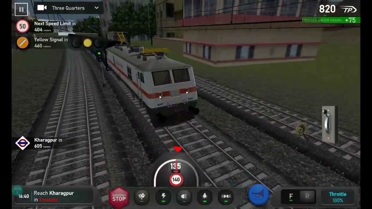 Playing Indian Train Simulator