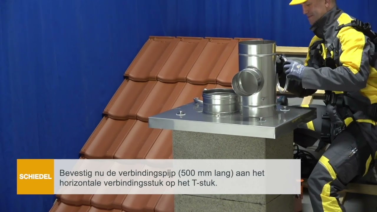 NL Schiedel ePURO TOP Elektrostatische fijnstof filter Keramische Schoorsteen installatie
