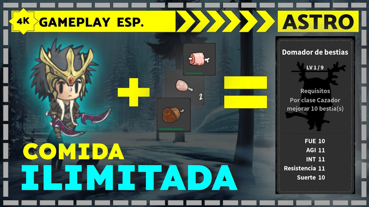 Mercader de ALIMENTOS y GRAN MOCHILA, ¡¡Qué SUERTE!!😵🦖