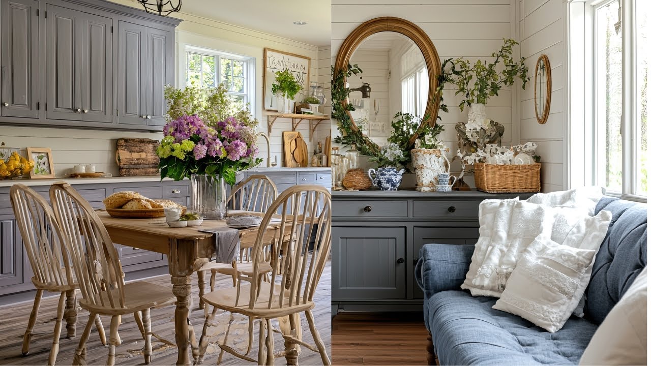 Small, No Problem | Vintage Blue and Grey Farmhouse Decor You'll Love