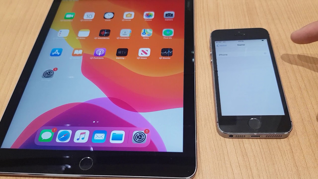 Точка доступа iPad с iPhone (2021)