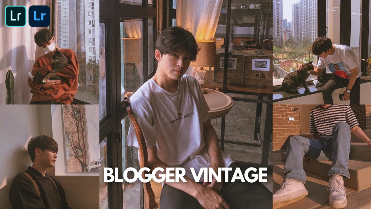 Aesthetic Vintage Blogger - Lightroom Mobile Presets | Aesthetic Preset | Aesthetic Preset Lightroom