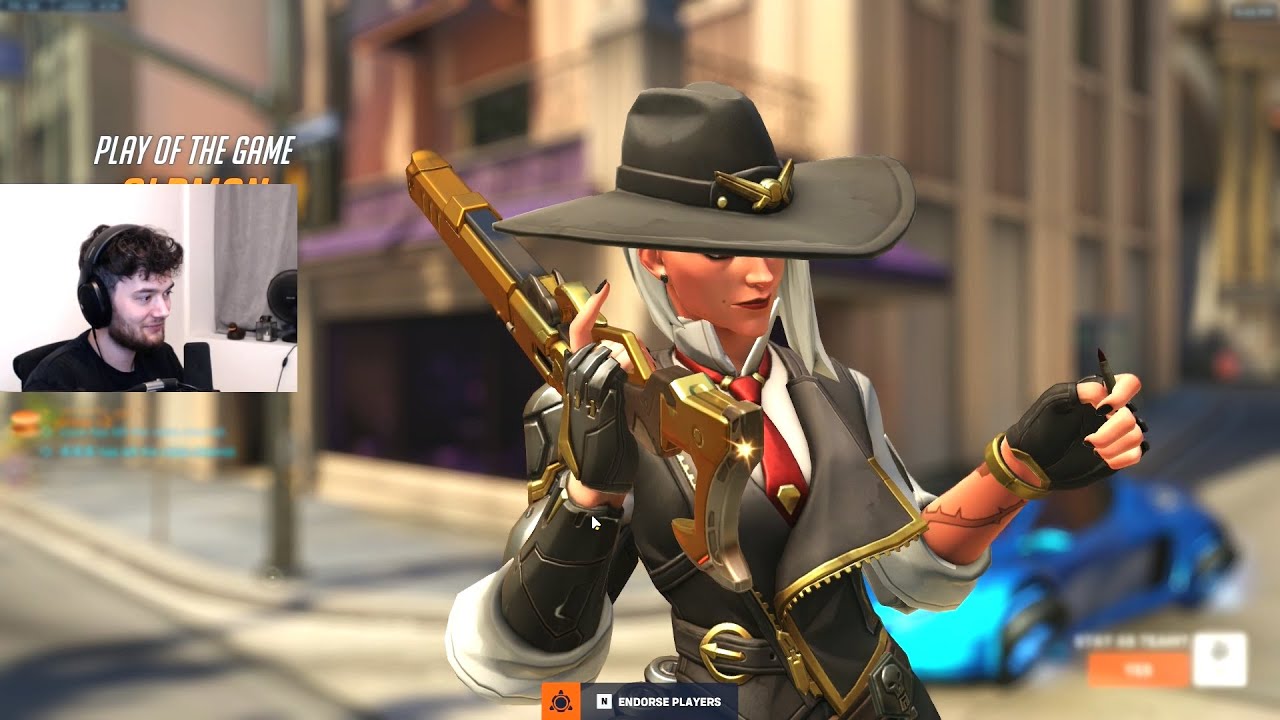 DAFRAN ASHE and SOJOURN - POTG! [ OVERWATCH 2 SEASON 7 TOP 500 ]