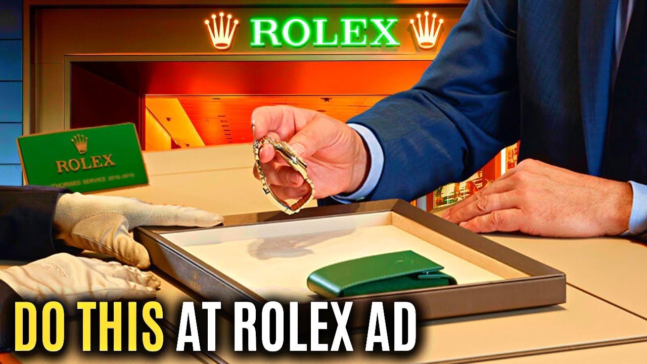 Things You Should DO At The Rolex AD (Instant Qualification)