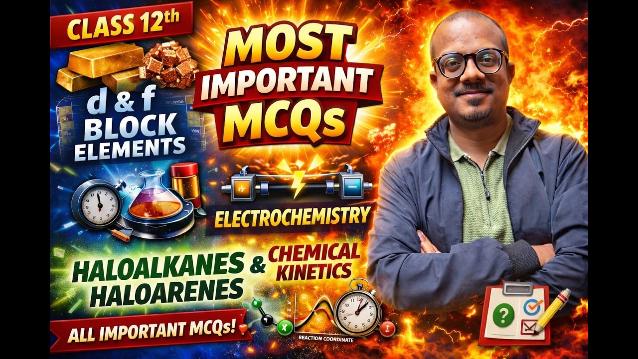 CBSE/CG BOARD MOST IMPORTANT MCQ - CHEMISTRY -PART - 1 - 2026