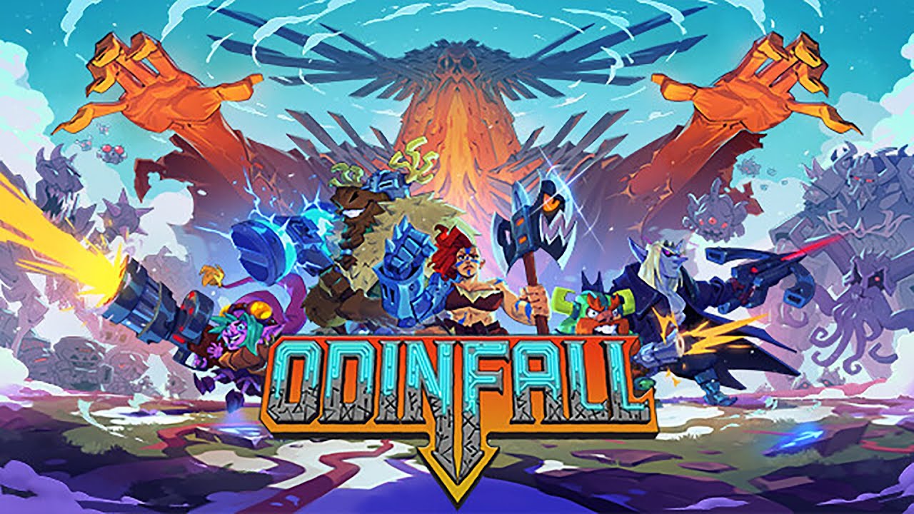Odinfall. Viking-Themed, Rogue-Lite, Twin-Stick Post-Apocalyptic Shooter. Gameplay