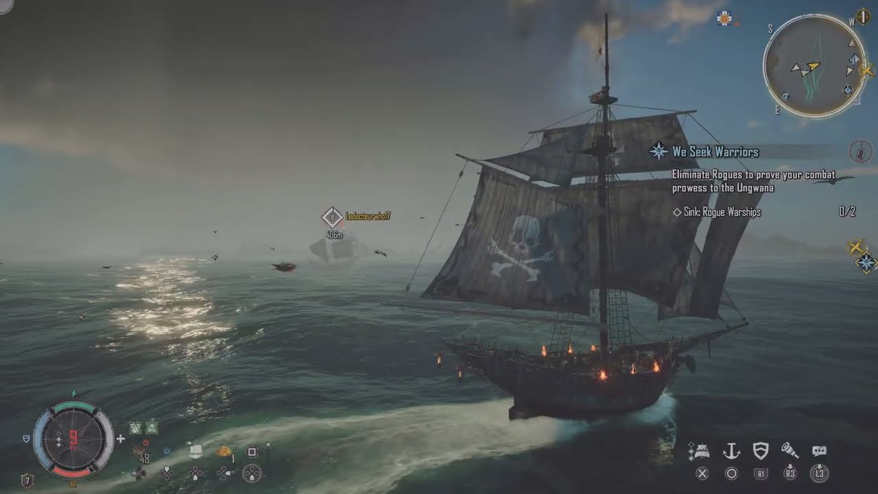 🏴‍☠️#4K/pt5/SKULL AND BONES Hear ye Ship mates/@Kraz-e kraz/Subscribe🏴‍☠️
