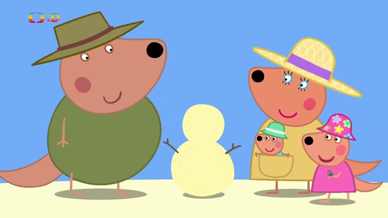 Prasátko Peppa S07E26 Vánoce s klokanicí Kájou