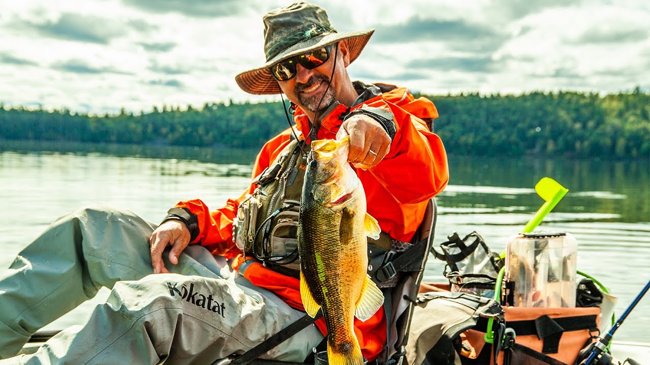 Kayak Fishing Secret Lakes in Canada