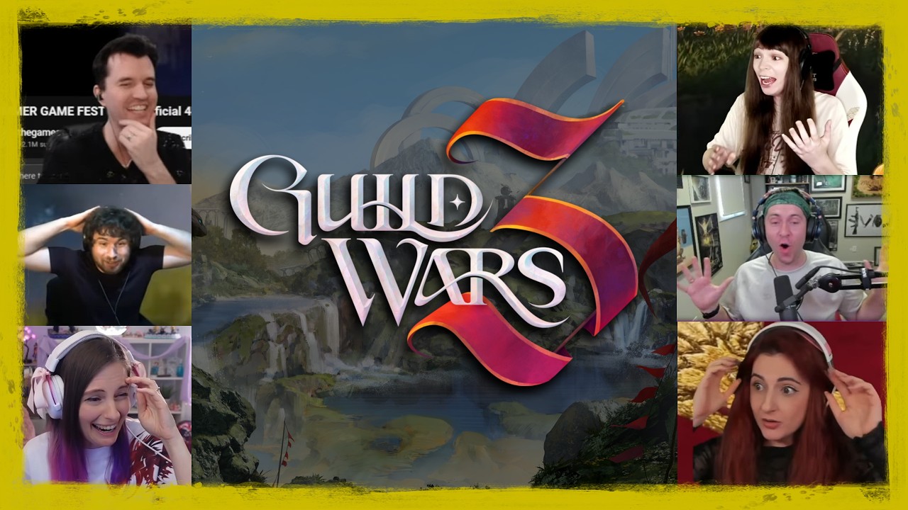 GW2 Streamers React to GW3 Announcement - Live Reaction Compilation